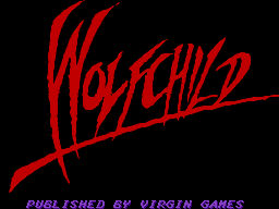 Wolfchild (Europe) Title Screen